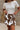 Sutton Brown & White Cow Mini Skirt- front view