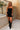 Joanna Black Lace Strapless Mini Dress- full body view