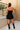 Joanna Black Lace Strapless Mini Dress- full back view