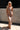 Maya Taupe Satin Floral Midi Dress- full view