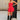 Joanna Red Lace Strapless Mini Dress- full body frontal side view
