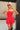 Joanna Red Lace Strapless Mini Dress- front view