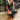 Jamie Green Slit Zip-Up Midi Dress- full frontal side view