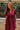 Jamie Plum Slit Zip-Up Midi Dress- front top view