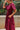 Jamie Plum Slit Zip-Up Midi Dress- close up frontal side view