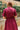 Jamie Plum Slit Zip-Up Midi Dress- top back view