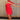 Shania Red Strapless Scarf Mini Dress - full body front view