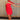 Shania Red Strapless Scarf Mini Dress - full body front view