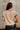 Sofie Taupe & Black Trim Sleeveless Sweater - back view