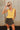 Paula Yellow Button-Front Sleeveless Sweater - front 