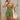 Sasha Olive Green Sleeveless Romper - front view