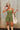Sasha Olive Green Sleeveless Romper - front view