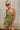 Sasha Olive Green Sleeveless Romper - front