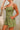 Sasha Olive Green Sleeveless Romper - frontal side view