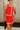 Naomi Red & White Trim Mini Skirt - front 