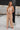 Eden Light Brown Buttoned Vest- full body view