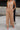 Eden Light Brown Wide Leg Pants- close up front view