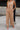 Eden Light Brown Wide Leg Pants- close up front view