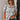 Morgan Cream Multi Floral Short Sleeve Top- top view