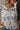Morgan Cream Multi Floral Short Sleeve Top- close up top view