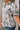 Morgan Cream Multi Floral Short Sleeve Top- close up side view