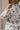Morgan Cream Multi Floral Short Sleeve Top- close up back view
