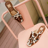 Dolce Vita Bradly Cocoa Taurus Calf Hair Flats- top full view