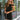 Layla Black Off-The-Shoulder Mini Dress- frontal side view