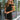 Layla Black Off-The-Shoulder Mini Dress- frontal side view