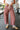 Audrey Mauve Wide Leg Corduroy Pants- front full view