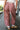 Audrey Mauve Wide Leg Corduroy Pants- back view