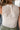 Ariana Cream Corduroy Front Tie Vest- back view