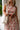 Valerie Olive & Rust Floral Midi Dress- front top view