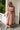 Valerie Olive & Rust Floral Midi Dress- full top view