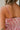 Molly Red & White Striped Floral Tank Top - close upper back view