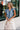 Savanna Blue Denim Embroidered Top - front view