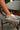 Dolce Vita Delany Light Gold Crinkle Patent Sneaker- left side view