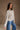 Pennie Blue & Yellow Striped Cardigan - frontal side view
