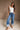 Risen: Piper Mid Rise Crop Cuffed Jeans - full front view