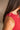 Amaya Crimson Tank Top - close up ofshouder