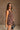 Leilani Brown Floral Tiered Tank Top - side view