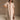 Elle Brown & Cream Striped Midi Dress - full body front view