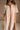 Elle Brown & Cream Striped Midi Dress - close front view