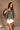 Margo Olive Floral & Eyelet Top - front view