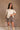 Regan Brown Plaid Tiered Skort - front view