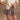 Regan Brown Plaid Tiered Skort - frontal view