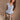 Kellyn Pleated Denim Top - front view