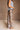 Justine Black Floral Satin Maxi Skirt - lower body side 