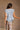 Kellyn Pleated Denim Top - full body back view