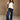 Judy Blue: Taylor Dark Wash Wide Leg Jeans - full body front view